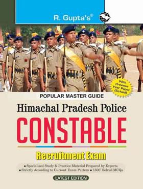 RGupta Ramesh Himachal Pradesh Police: Constable Recruitment Exam Guide English Medium